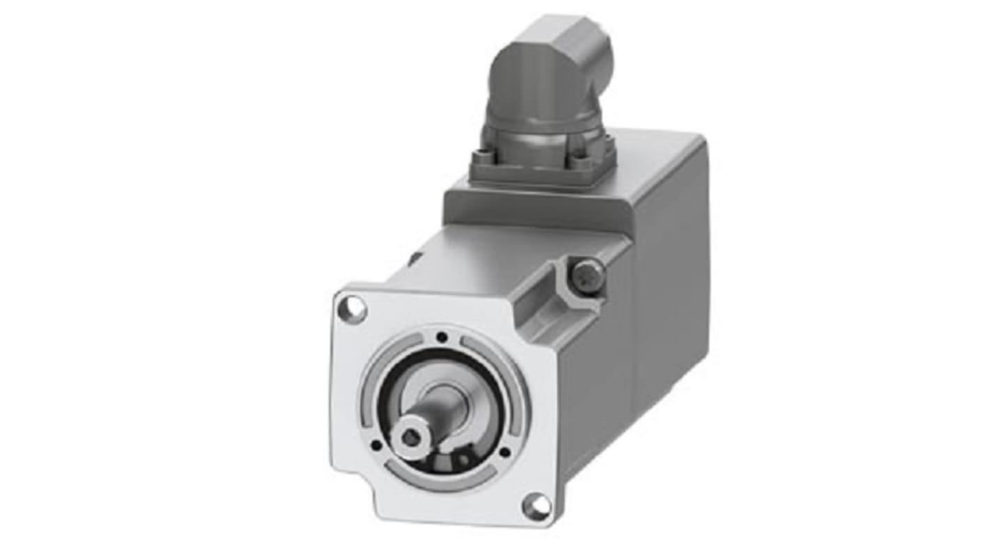 Siemens 230 → 240 V 0.1 kW Servo Motor, 3000 rpm, 1.11 Nm Max Output Torque, 8mm Shaft Diameter