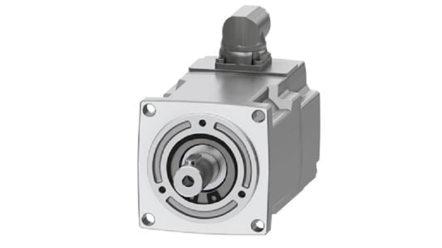 Siemens 230 → 240 V 0.2 kW Servo Motor, 3000 rpm, 1.95 Nm Max Output Torque, 11mm Shaft Diameter