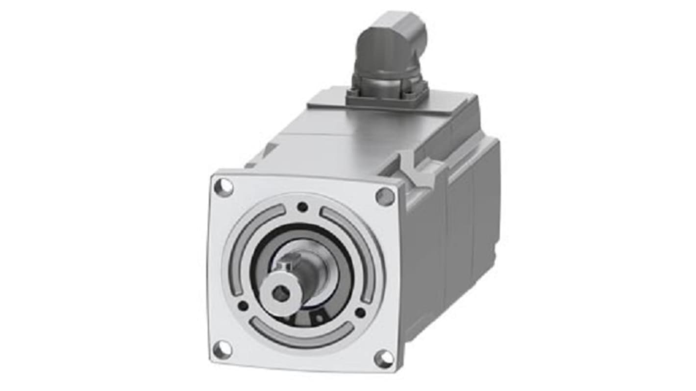 Siemens 230 → 240 V 0.2 kW Servo Motor, 3000 rpm, 1.95 Nm Max Output Torque, 11mm Shaft Diameter