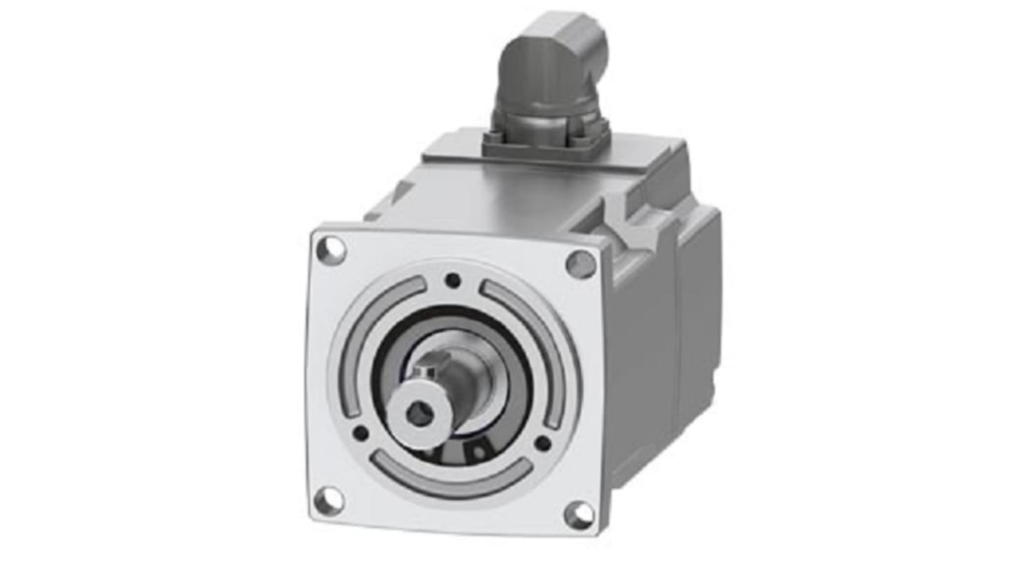 Siemens 400 → 480 V 0.28 kW Servo Motor, 4500 rpm, 1.95 Nm Max Output Torque, 11mm Shaft Diameter