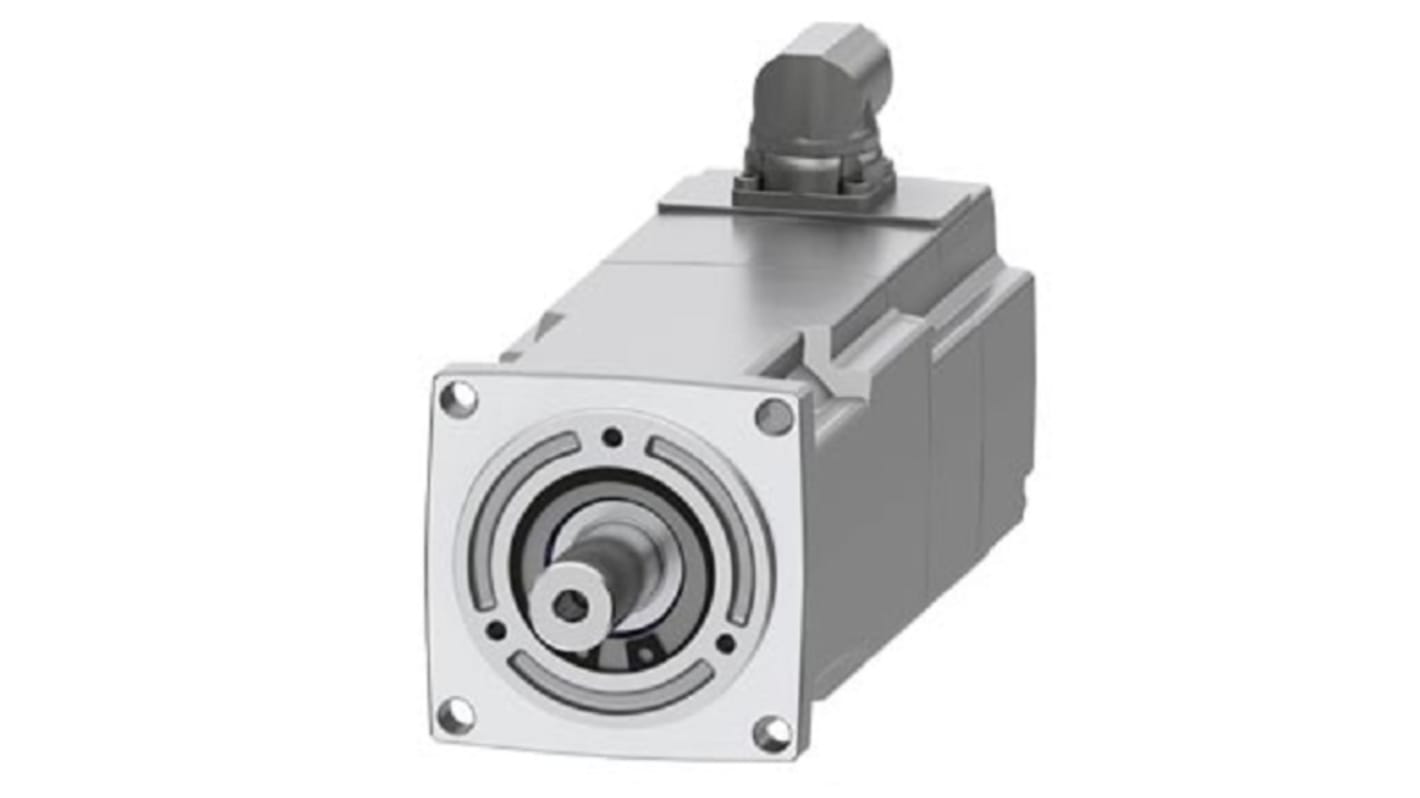 Siemens 230 → 240 V 0.4 kW Servo Motor, 3000 rpm, 4.05 Nm Max Output Torque, 11mm Shaft Diameter