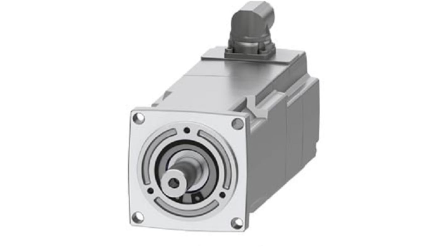 Siemens 400 → 480 V 0.48 kW Servo Motor, 4500 rpm, 4.05 Nm Max Output Torque, 11mm Shaft Diameter