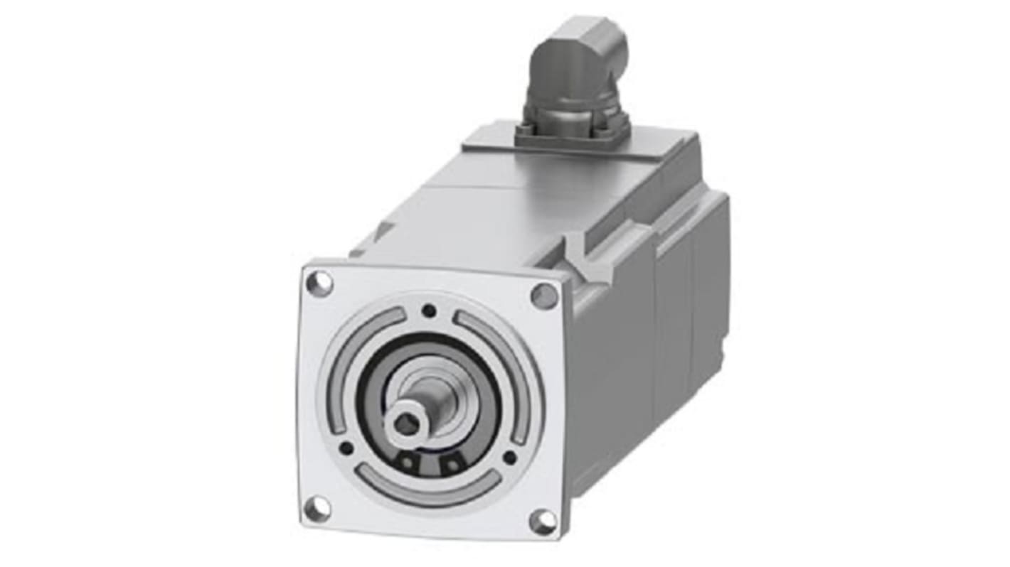Siemens 400 → 480 V 0.48 kW Servo Motor, 4500 rpm, 4.05 Nm Max Output Torque, 11mm Shaft Diameter