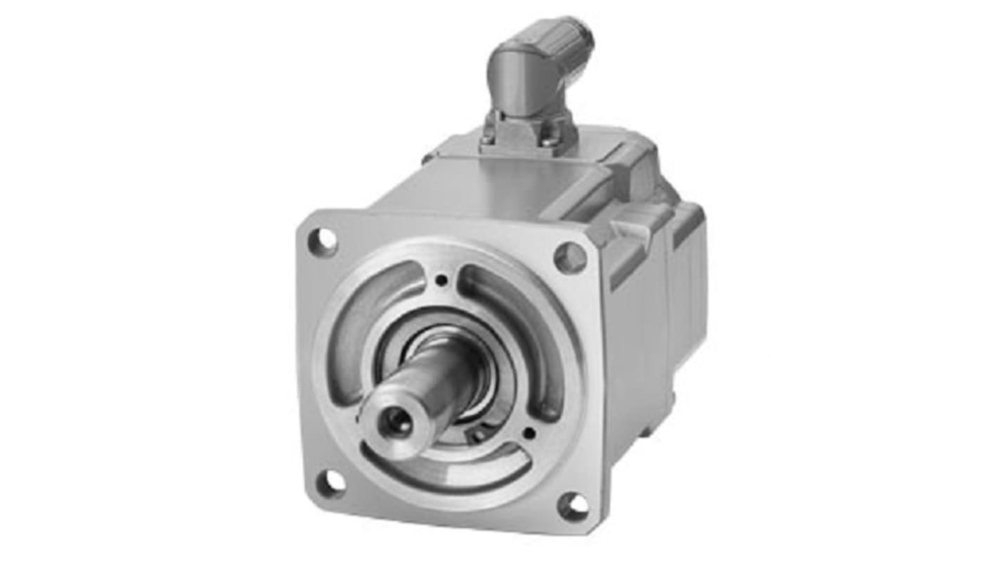 Siemens Servomotor, 4,05 Nm, 400 → 480 V, 3000 Umdrehungen pro Minute, 0,4 kW, 1.27Nm, 11mm