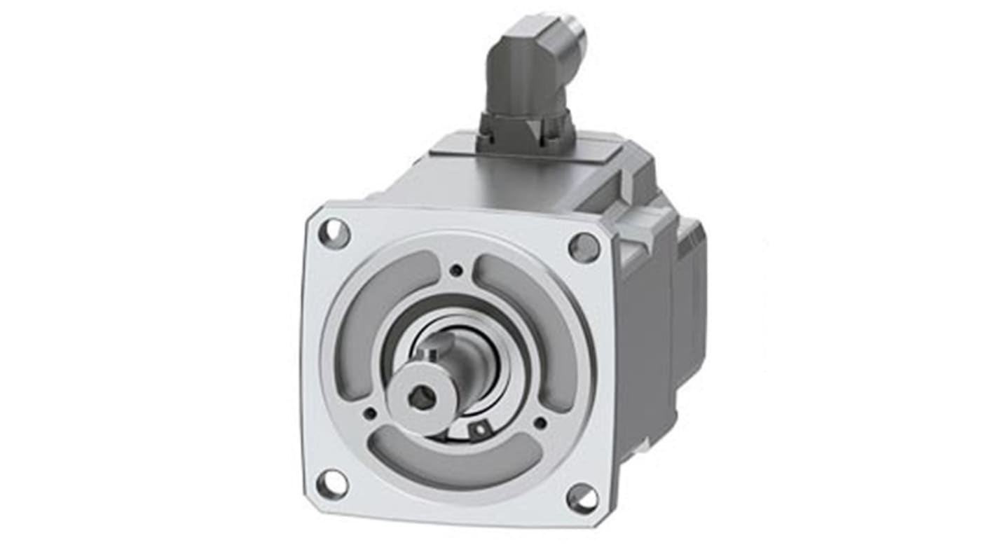 Siemens Servomotor, 4,05 Nm, 400 → 480 V, 3000 Umdrehungen pro Minute, 0,4 kW, 1.27Nm, 11mm