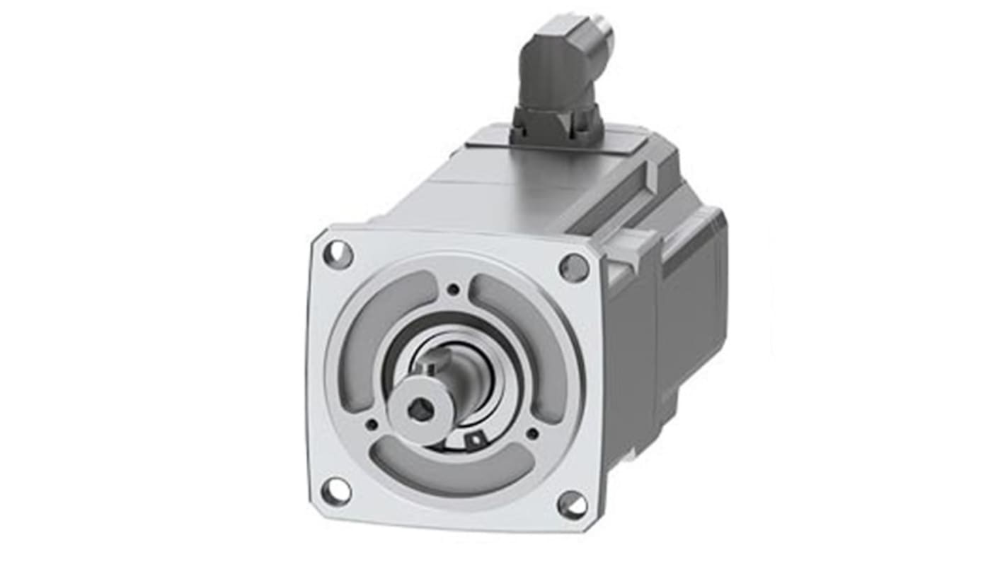 Siemens Servomotor, 4,05 Nm, 400 → 480 V, 3000 Umdrehungen pro Minute, 0,4 kW, 1.27Nm, 11mm