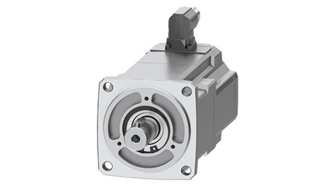 Siemens Servomotor, 4,05 Nm, 400 → 480 V, 3000 Umdrehungen pro Minute, 0,4 kW, 1.27Nm, 11mm