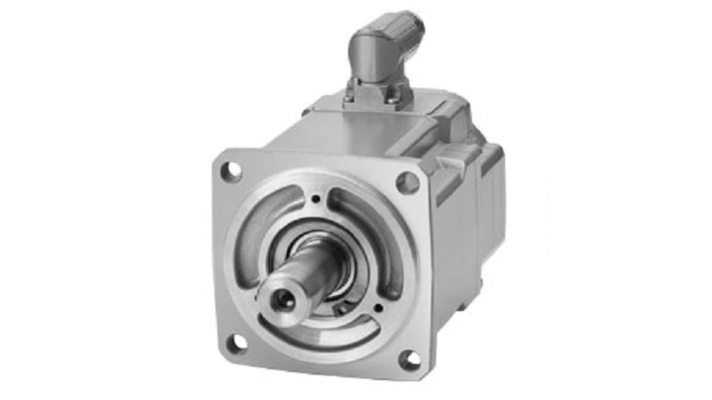 Siemens 400 → 480 V 0.6 kW Servo Motor, 6000 rpm, 3.85 Nm Max Output Torque, 19mm Shaft Diameter