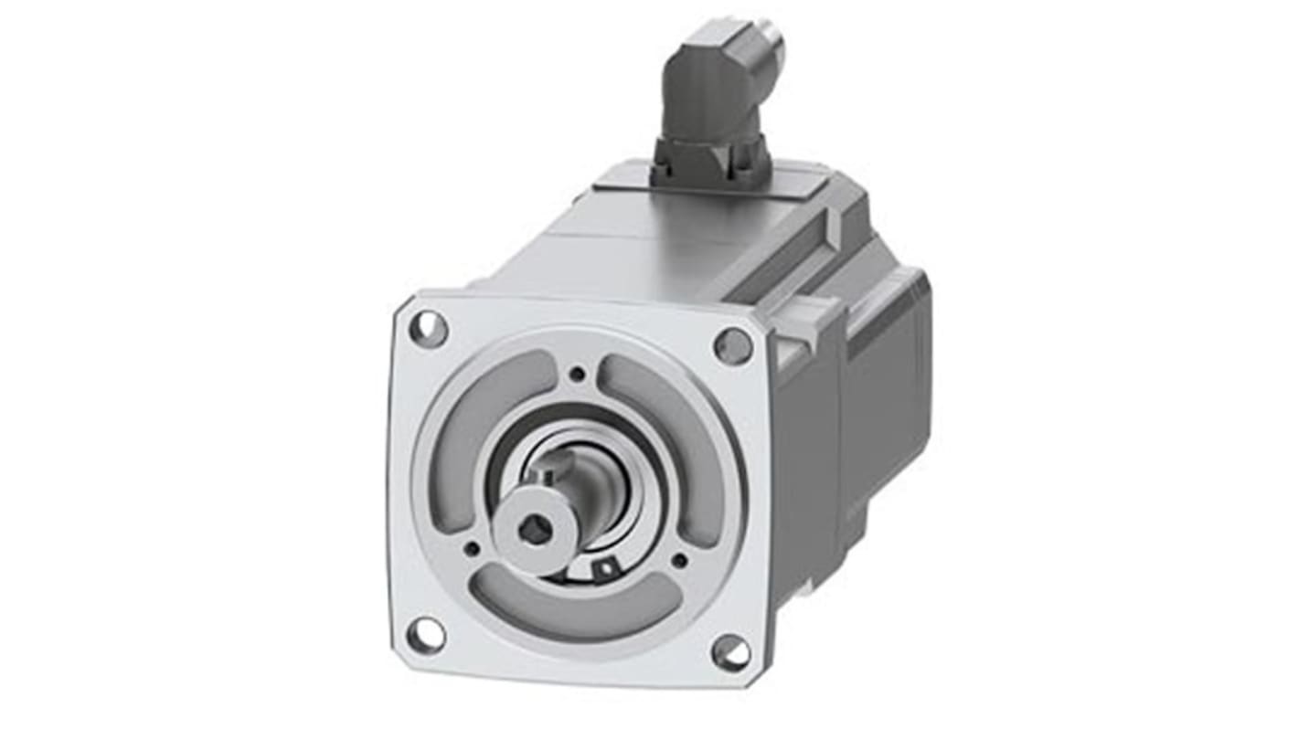 Siemens Servomotor, 3,85 Nm, 400 → 480 V, 6000 Umdrehungen pro Minute, 0,6 kW, 0.95Nm, 19mm