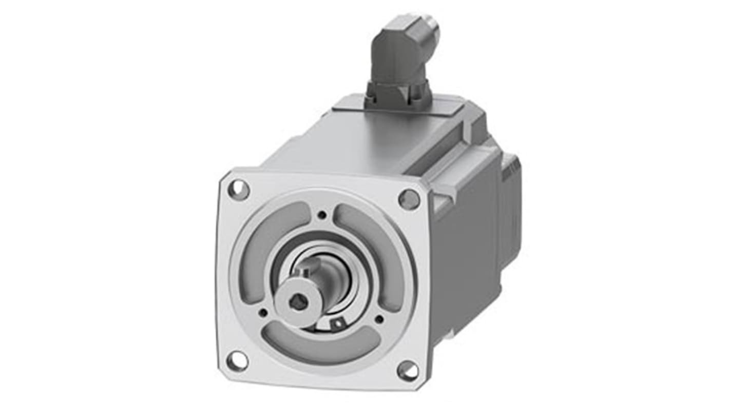 Siemens 400 → 480 V 1 kW Servo Motor, 3000 rpm, 10 Nm Max Output Torque, 19mm Shaft Diameter