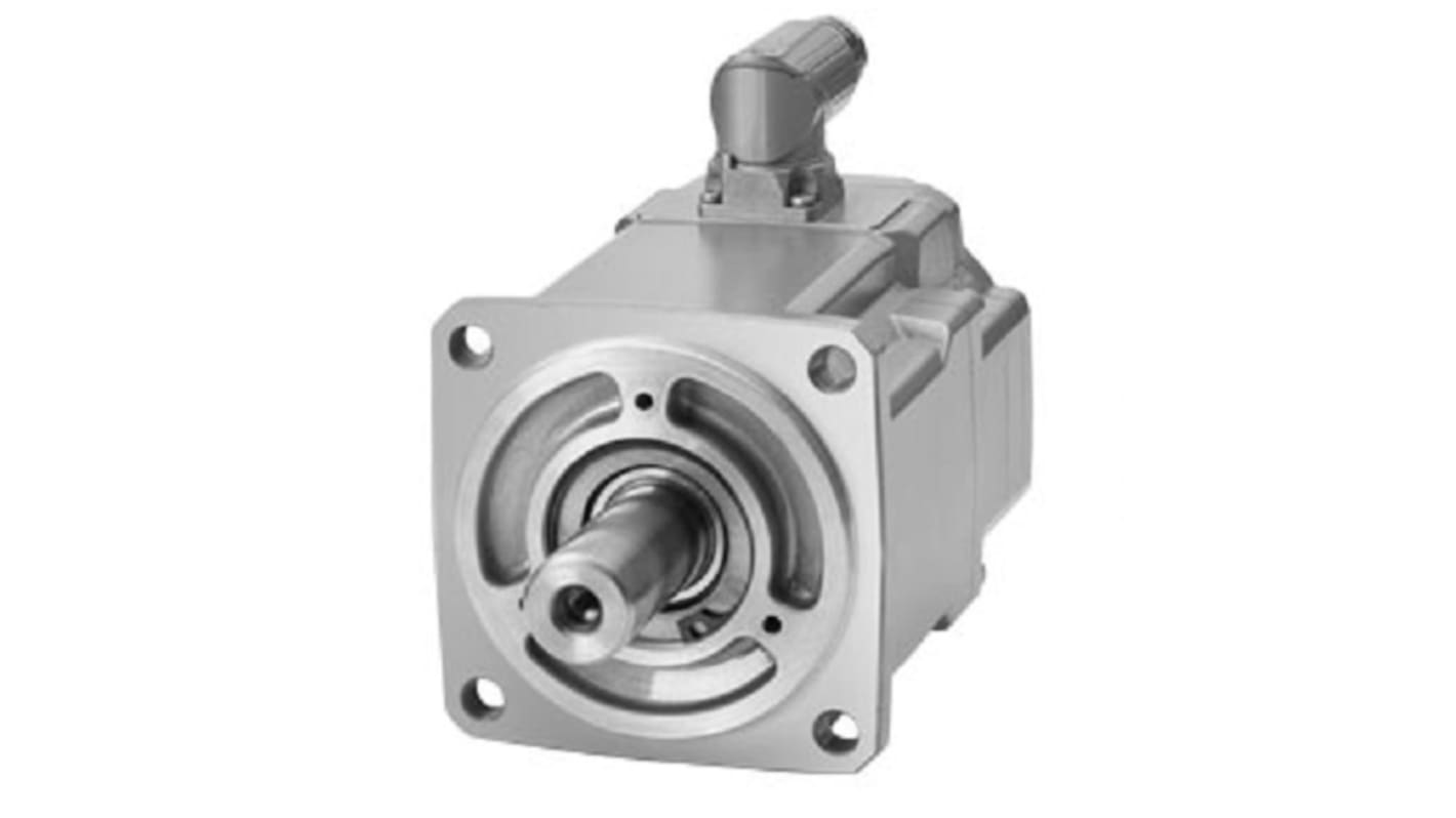 Siemens Servomotor, 10 Nm, 400 → 480 V, 3000 Umdrehungen pro Minute, 1 kW, 3.2Nm, 19mm