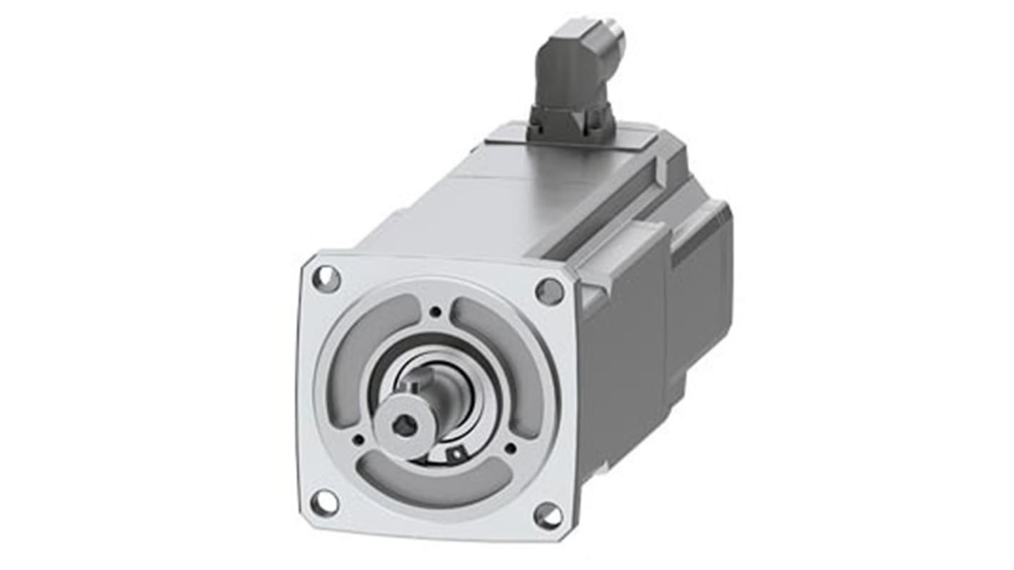 Siemens 400 → 480 V 1 kW Servo Motor, 3000 rpm, 10 Nm Max Output Torque, 19mm Shaft Diameter