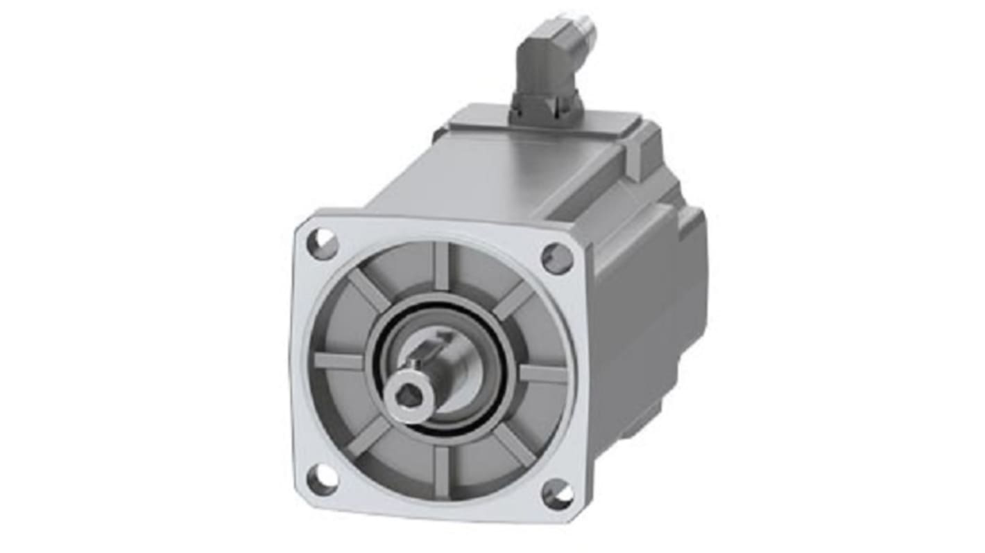 Siemens 400 → 480 V 1.45 kW Servo Motor, 3000 rpm, 15 Nm Max Output Torque, 19mm Shaft Diameter