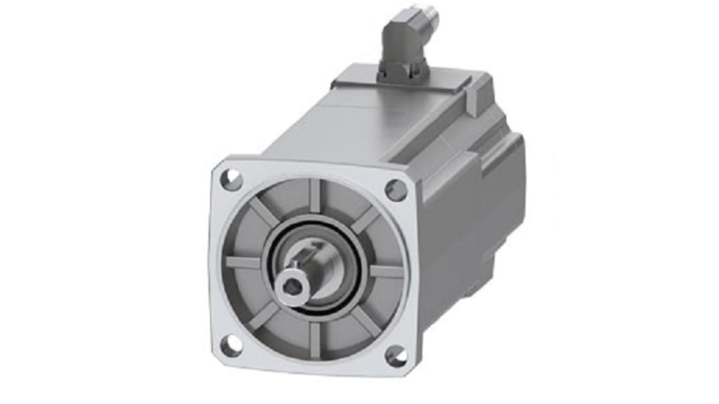 Siemens 400 → 480 V 1.45 kW Servo Motor, 3000 rpm, 15 Nm Max Output Torque, 19mm Shaft Diameter