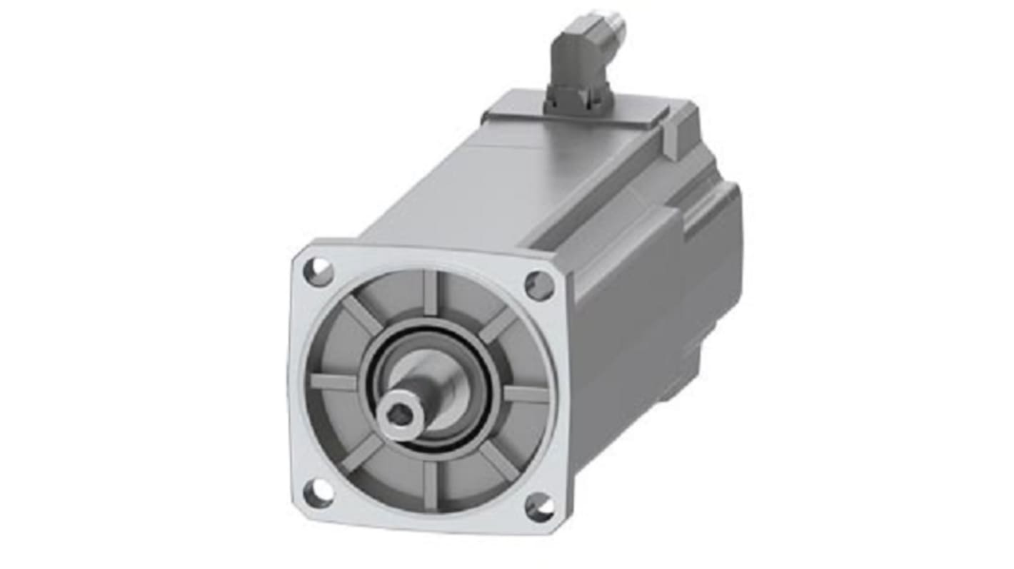 Siemens Servomotor, 24 Nm, 400 → 480 V, 3000 Umdrehungen pro Minute, 2,1 kW, 6.6Nm, 19mm