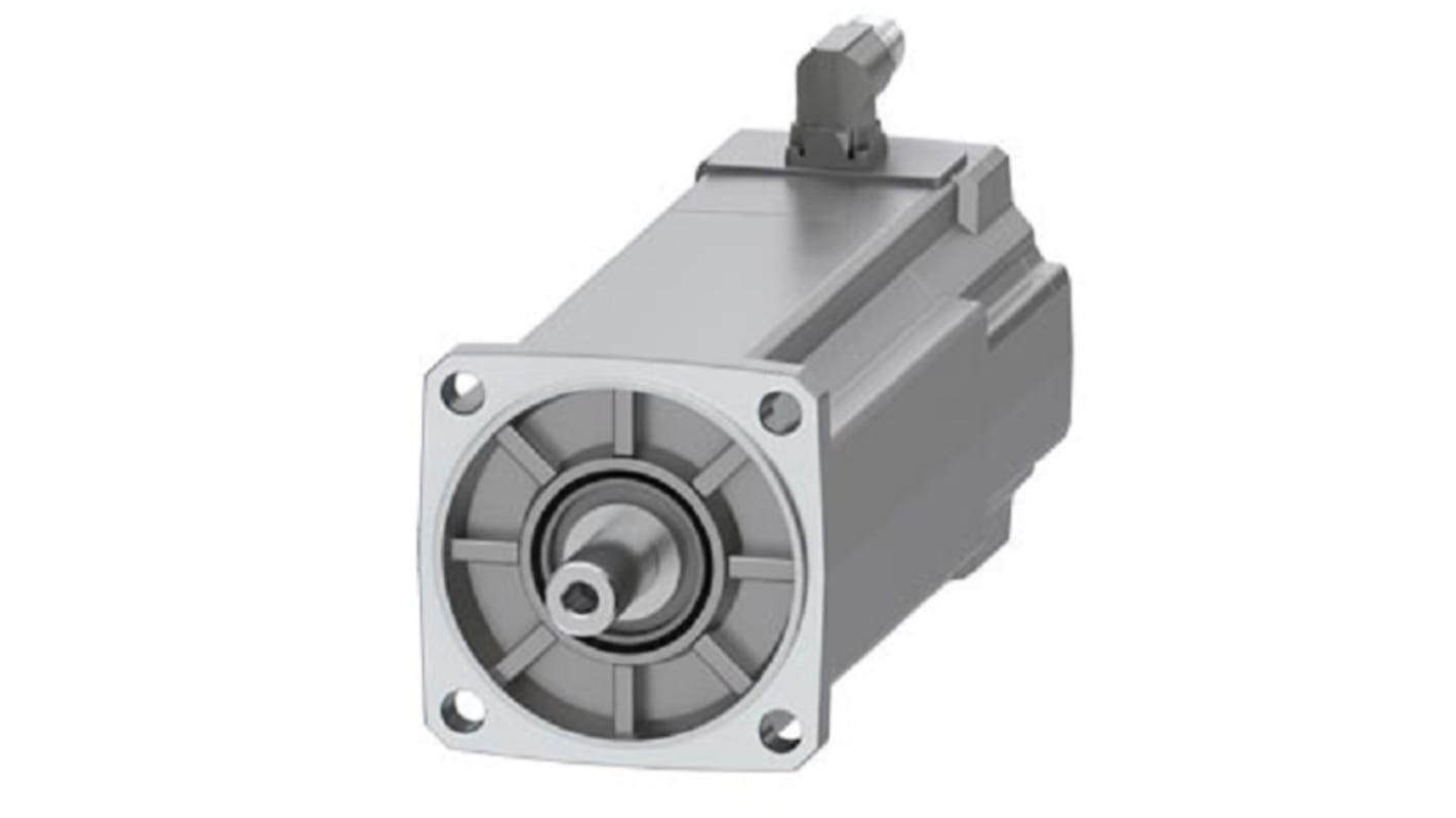 Siemens Servomotor, 24 Nm, 400 → 480 V, 3000 Umdrehungen pro Minute, 2,1 kW, 6.6Nm, 19mm