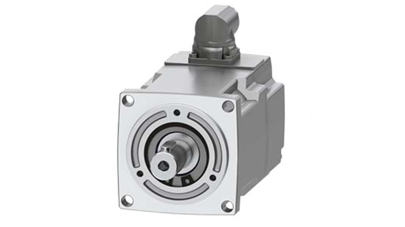 Siemens 230 → 240 V 0.2 kW Servo Motor, 3000 rpm, 1.85 Nm Max Output Torque, 14mm Shaft Diameter