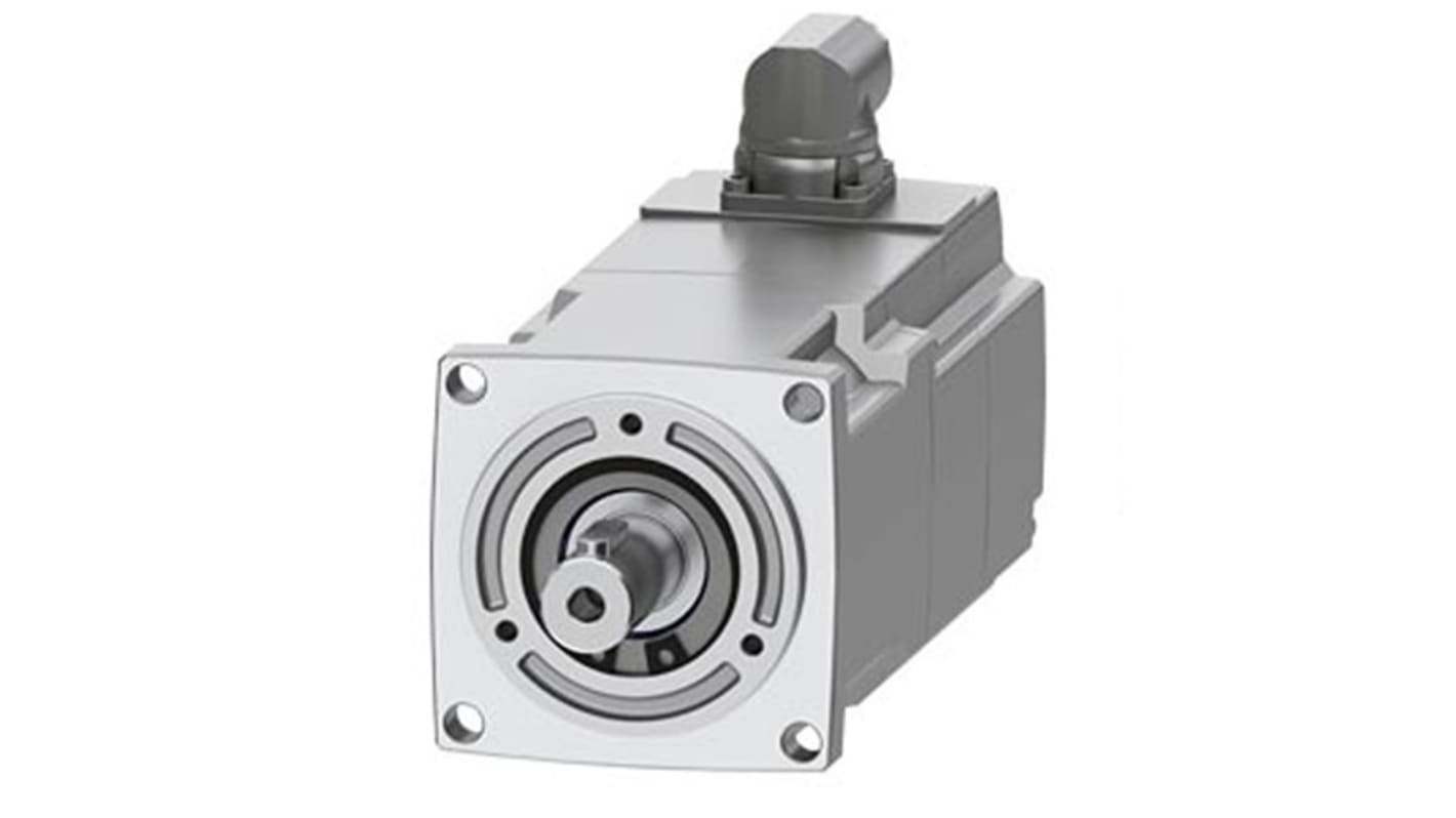 Siemens 230 → 240 V 0.2 kW Servo Motor, 3000 rpm, 1.85 Nm Max Output Torque, 14mm Shaft Diameter