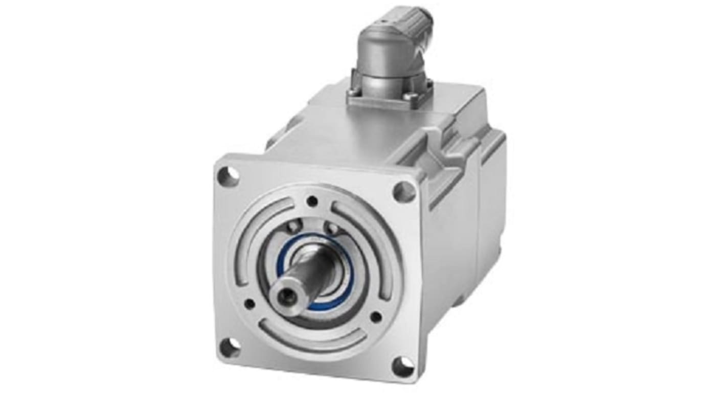 Siemens 400 → 480 V 0.26 kW Servo Motor, 6000 rpm, 1.85 Nm Max Output Torque, 14mm Shaft Diameter