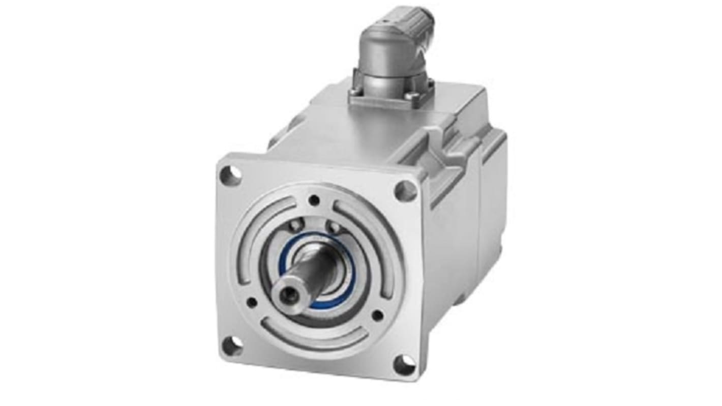 Siemens 400 → 480 V 0.26 kW Servo Motor, 6000 rpm, 1.85 Nm Max Output Torque, 14mm Shaft Diameter