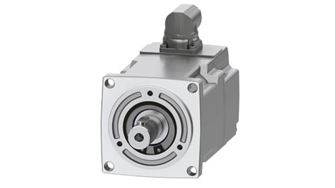 Siemens Servomotor, 1,95 Nm, 400 → 480 V, 6000 Umdrehungen pro Minute, 0,255 kW, 0.64Nm, 11mm