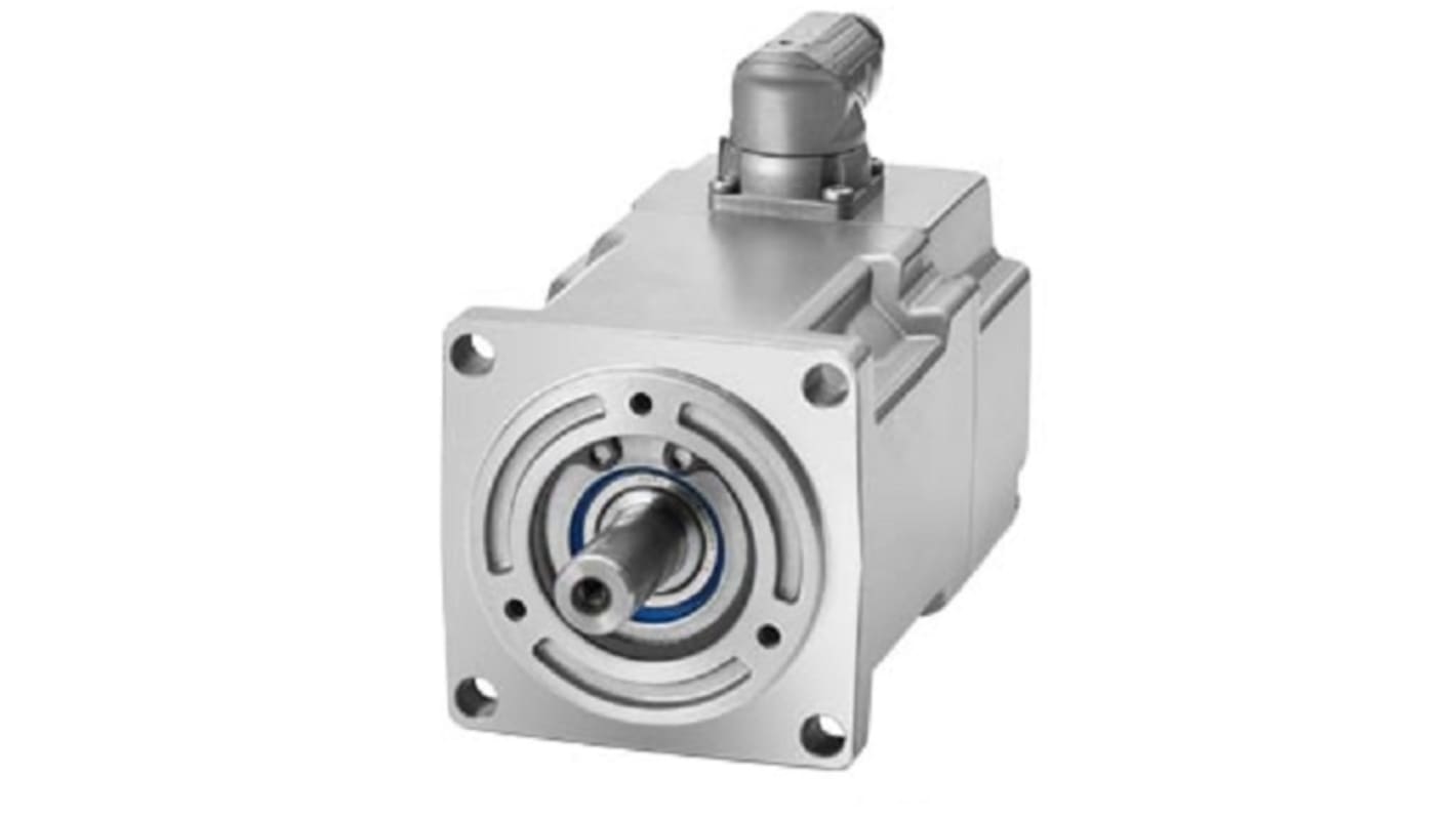 Siemens 400 → 480 V 0.26 kW Servo Motor, 6000 rpm, 1.85 Nm Max Output Torque, 14mm Shaft Diameter