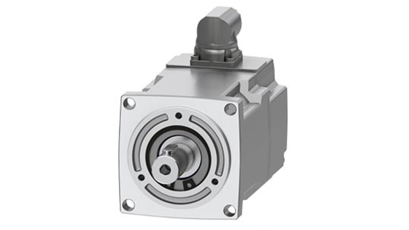 Siemens Servomotor, 1,95 Nm, 400 → 480 V, 6000 Umdrehungen pro Minute, 0,255 kW, 0.64Nm, 11mm