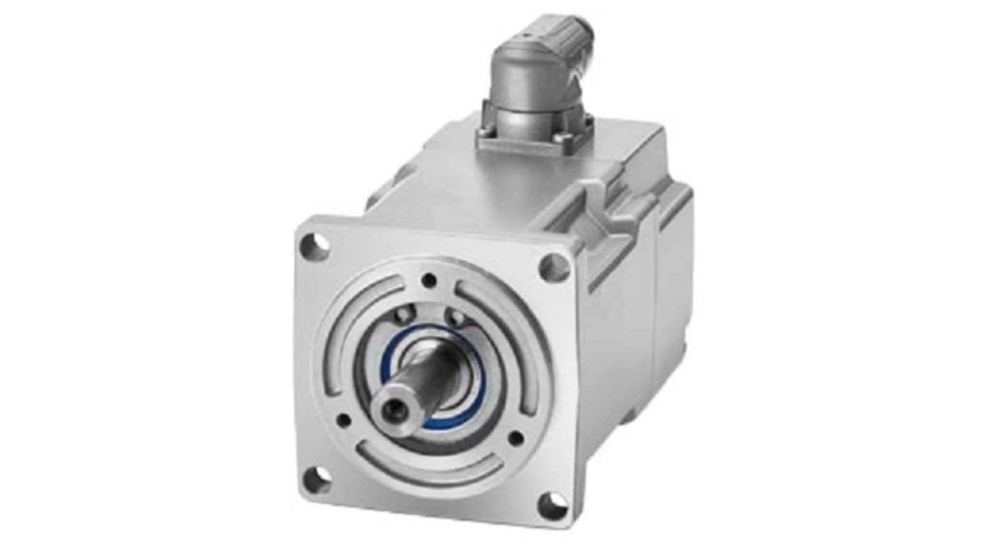 Siemens Servomotor, 1,85 Nm, 400 → 480 V, 6000 Umdrehungen pro Minute, 0,26 kW, 0.64Nm, 14mm