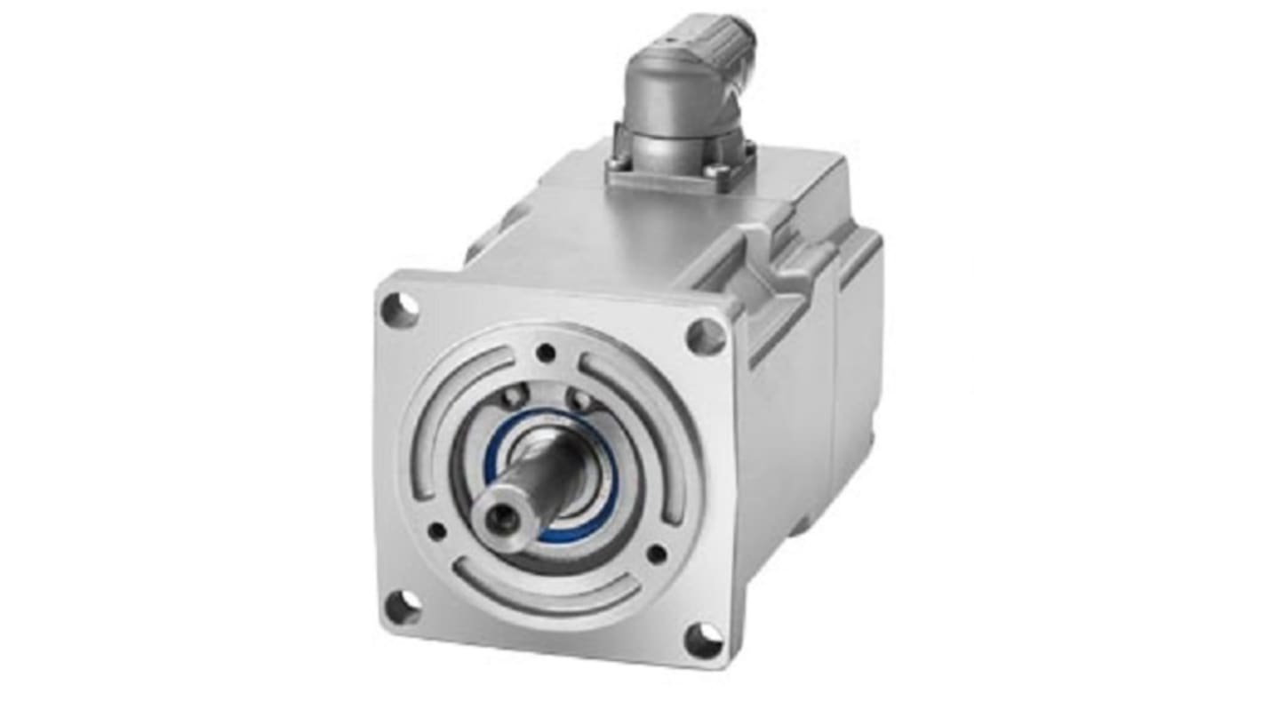 Siemens 400 → 480 V 0.26 kW Servo Motor, 6000 rpm, 1.85 Nm Max Output Torque, 14mm Shaft Diameter