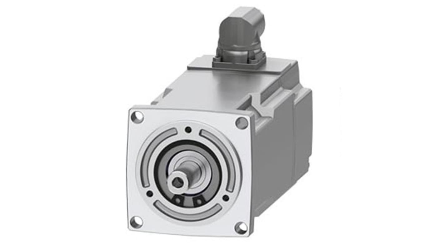 Siemens 230 → 240 V 0.4 kW Servo Motor, 3000 rpm, 3.75 Nm Max Output Torque, 14mm Shaft Diameter