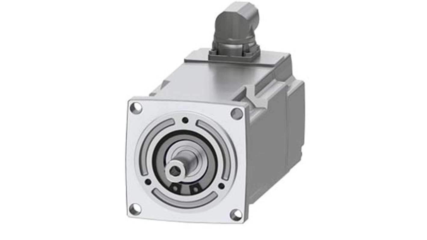 Siemens 230 → 240 V 0.4 kW Servo Motor, 3000 rpm, 3.75 Nm Max Output Torque, 14mm Shaft Diameter