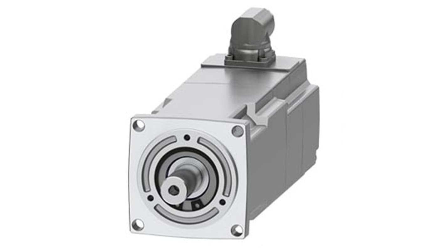 Siemens Servomotor, 3,75 Nm, 230 → 240 V, 3000 Umdrehungen pro Minute, 0,4 kW, 1.27Nm, 14mm