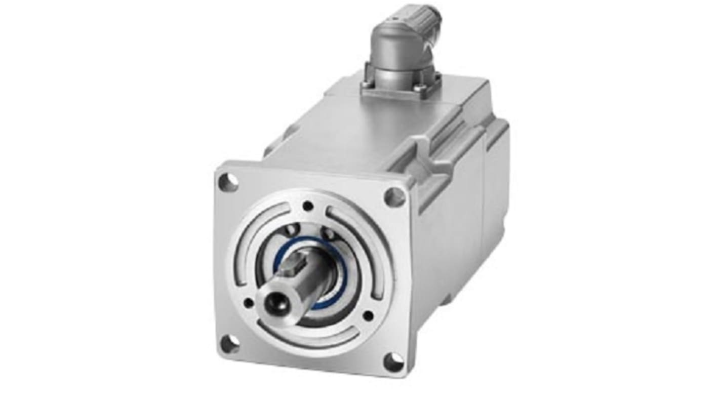 Siemens 230 → 240 V 0.4 kW Servo Motor, 3000 rpm, 3.75 Nm Max Output Torque, 14mm Shaft Diameter