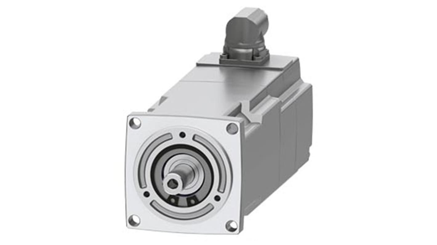 Siemens 230 → 240 V 0.4 kW Servo Motor, 3000 rpm, 3.75 Nm Max Output Torque, 14mm Shaft Diameter