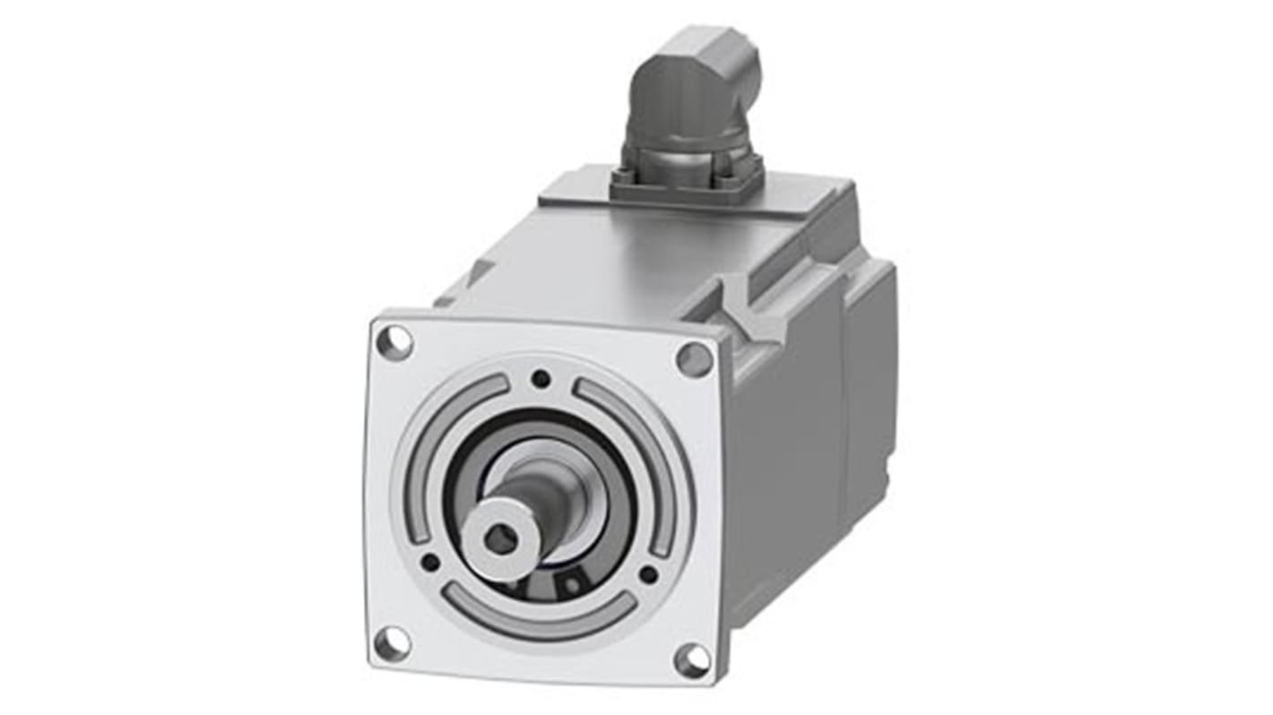 Siemens Servomotor, 1,85 Nm, 400 → 480 V, 6000 Umdrehungen pro Minute, 0,43 kW, 1.27Nm, 14mm