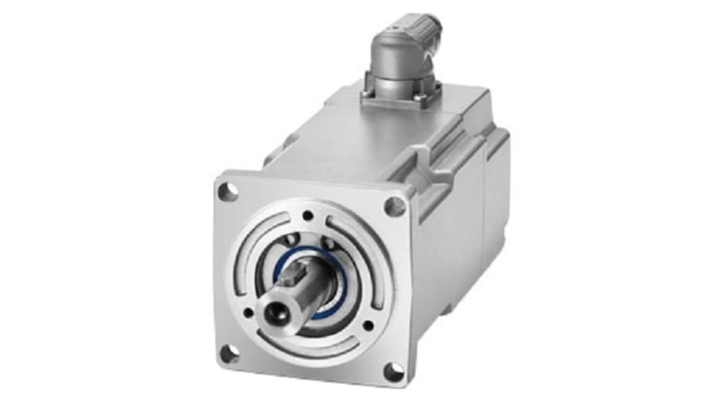 Siemens 400 → 480 V 0.43 kW Servo Motor, 6000 rpm, 1.85 Nm Max Output Torque, 14mm Shaft Diameter