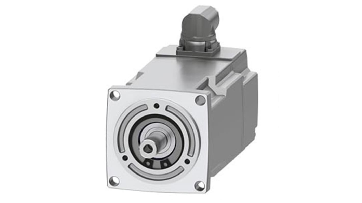 Siemens Servomotor, 1,85 Nm, 400 → 480 V, 6000 Umdrehungen pro Minute, 0,43 kW, 1.27Nm, 14mm