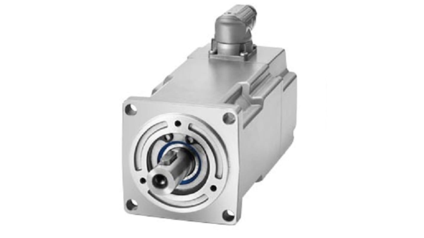 Siemens Servomotor, 3,75 Nm, 400 → 480 V, 6000 Umdrehungen pro Minute, 0,43 kW, 1.27Nm, 14mm