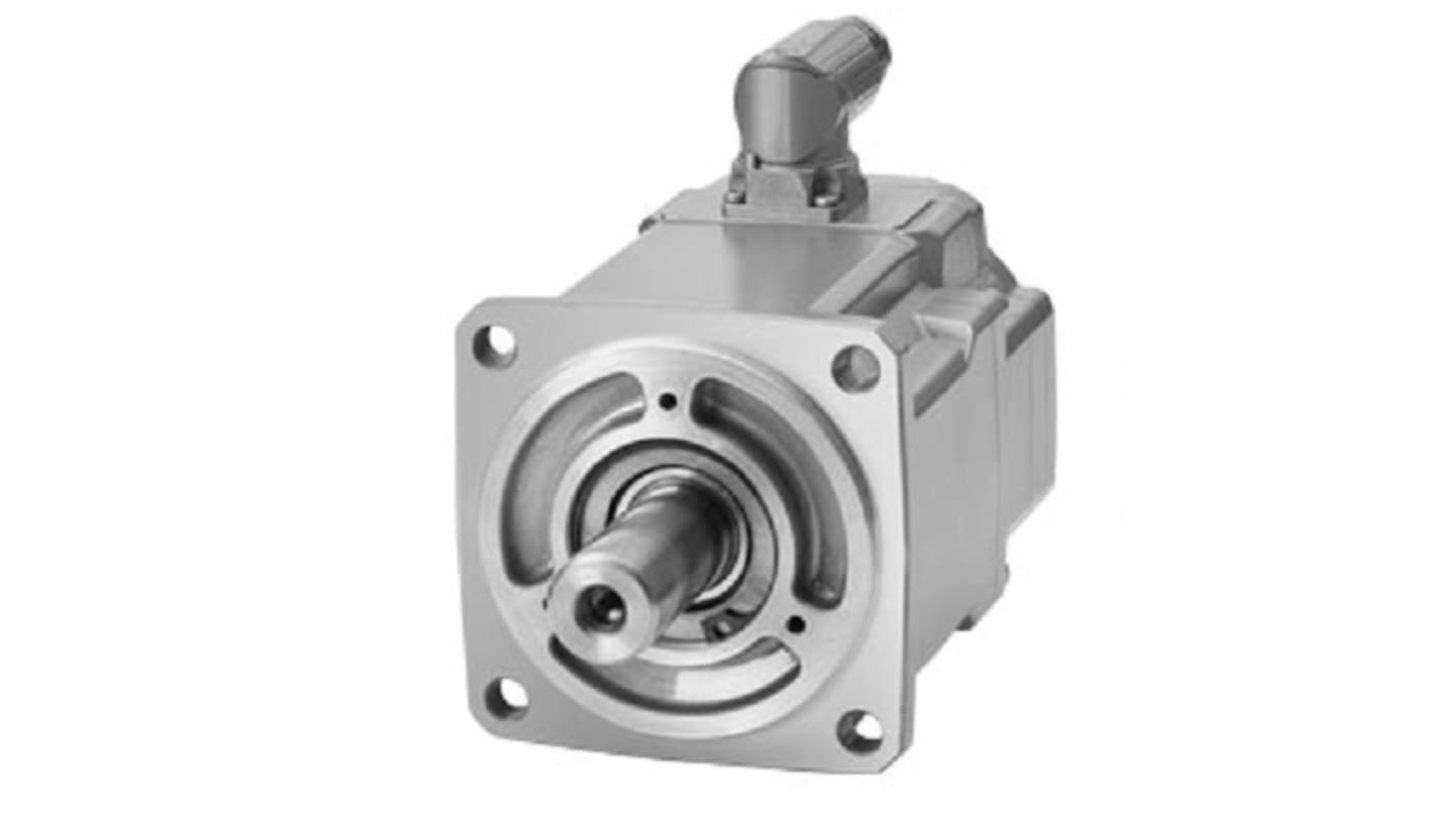 Siemens Servomotor, 7,5 Nm, 400 → 480 V, 3000 Umdrehungen pro Minute, 0,75 kW, 2.4Nm, 19mm