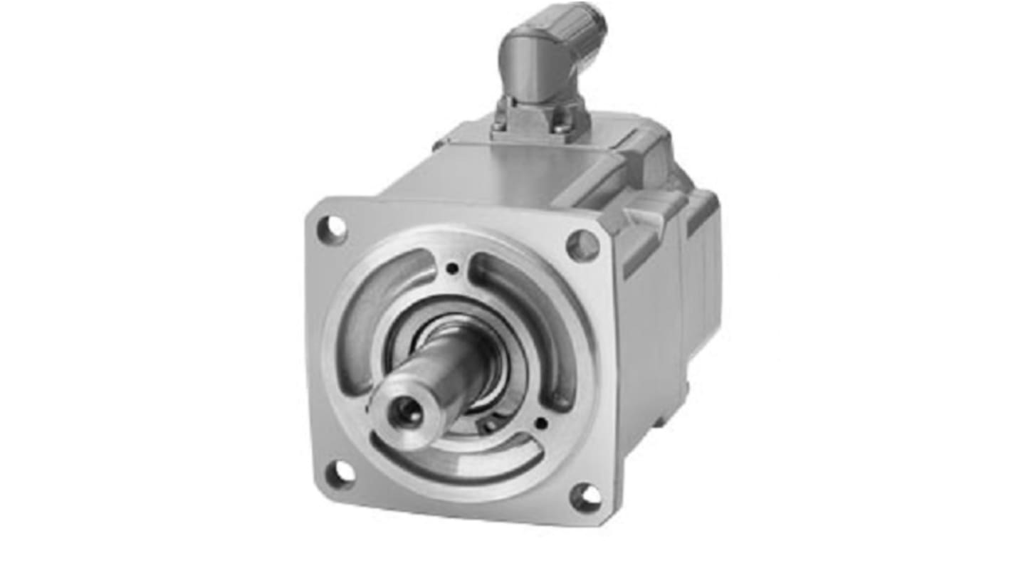 Siemens Servomotor, 7,5 Nm, 400 → 480 V, 3000 Umdrehungen pro Minute, 0,75 kW, 2.4Nm, 19mm