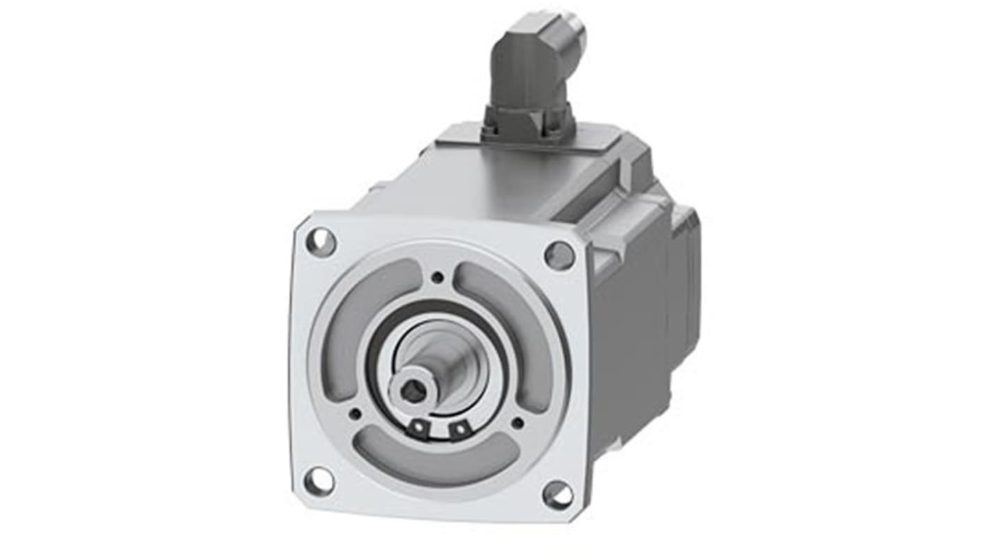 Siemens 400 → 480 V 0.57 kW Servo Motor, 6000 rpm, 7.1 Nm Max Output Torque, 19mm Shaft Diameter