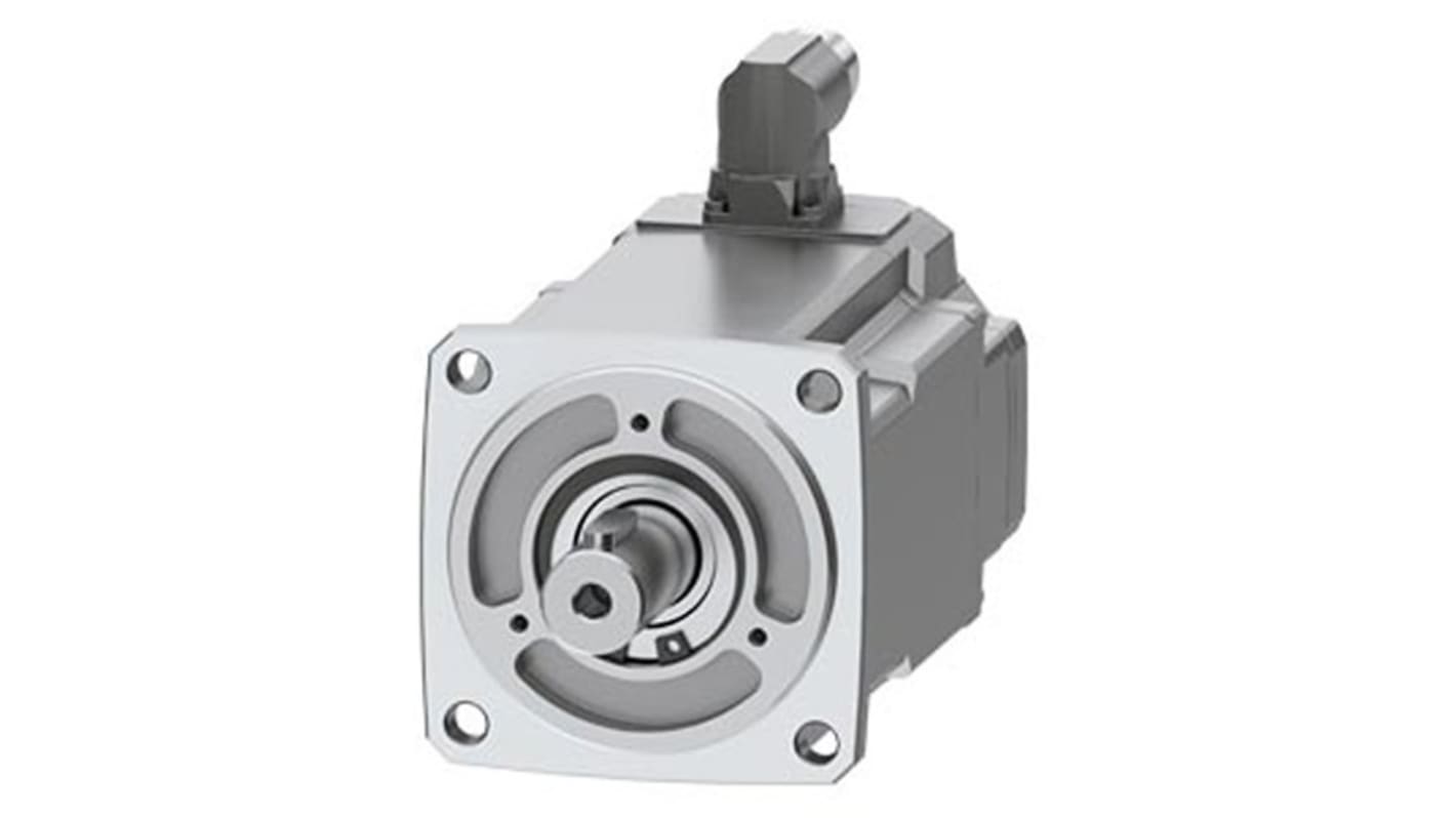 Siemens 400 → 480 V 0.57 kW Servo Motor, 6000 rpm, 7.1 Nm Max Output Torque, 19mm Shaft Diameter