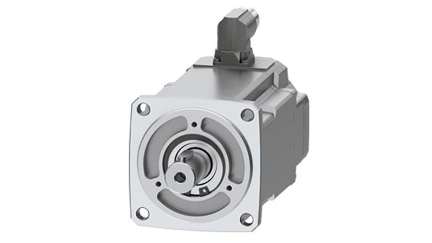 Siemens 400 → 480 V 0.57 kW Servo Motor, 6000 rpm, 7.1 Nm Max Output Torque, 19mm Shaft Diameter