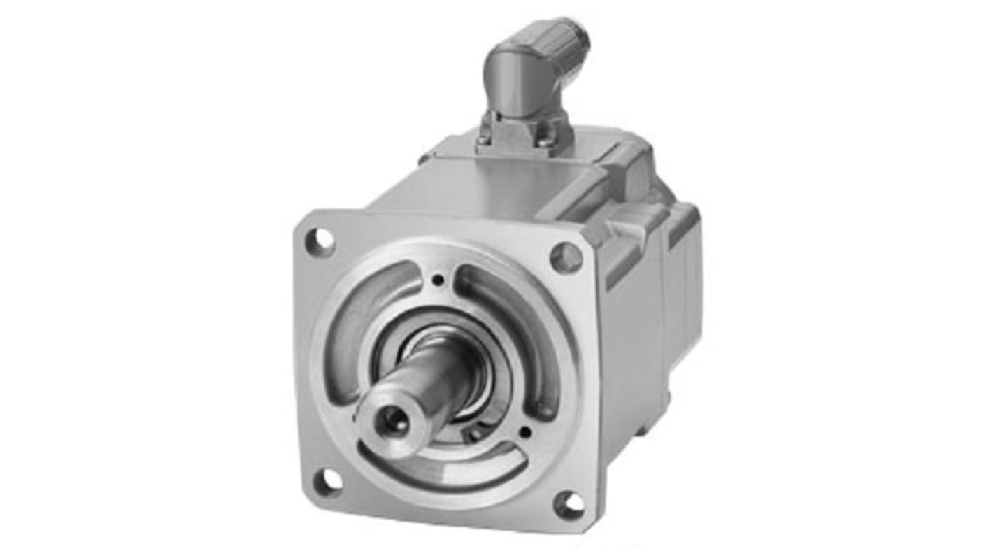 Siemens Servomotor, 7,1 Nm, 400 → 480 V, 6000 Umdrehungen pro Minute, 0,57 kW, 2.4Nm, 19mm