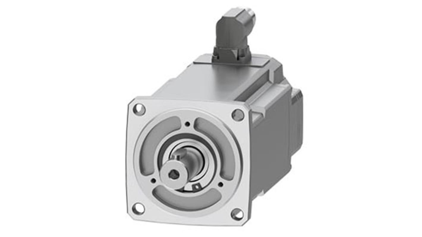 Siemens 400 → 480 V 1 kW Servo Motor, 3000 rpm, 10 Nm Max Output Torque, 19mm Shaft Diameter