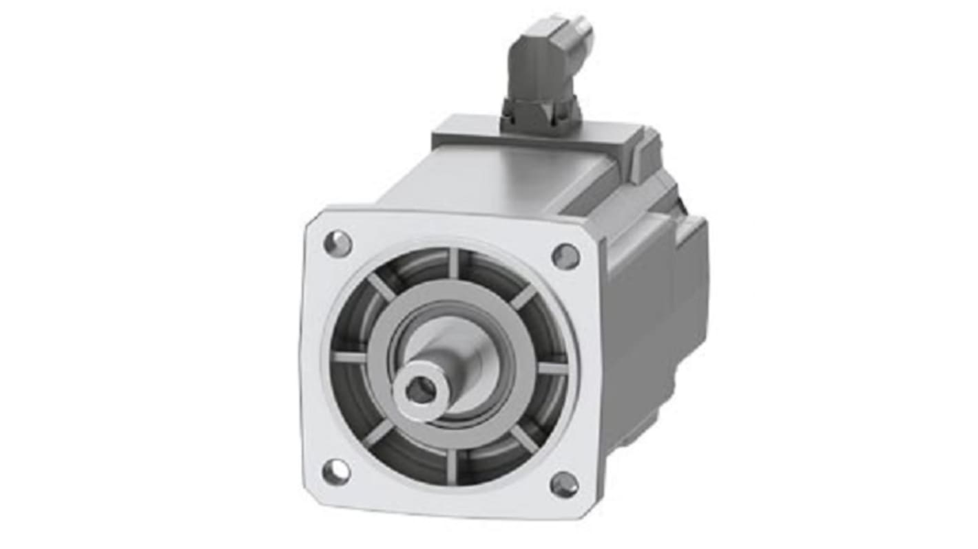 Siemens 400 → 480 V 0.94 kW Servo Motor, 3000 rpm, 10.8 Nm Max Output Torque, 19mm Shaft Diameter