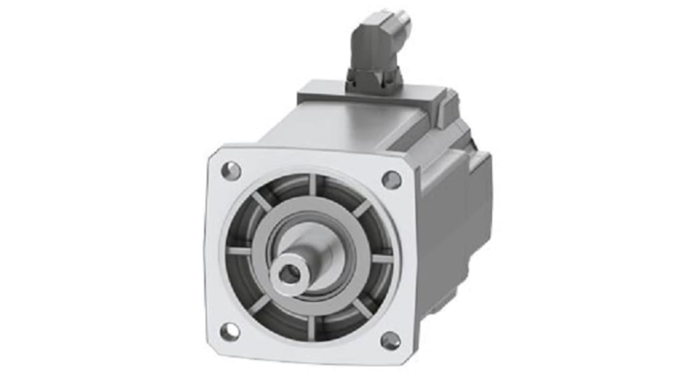 Siemens Servomotor, 10,8 Nm, 400 → 480 V, 3000 Umdrehungen pro Minute, 0,94 kW, 3Nm, 19mm