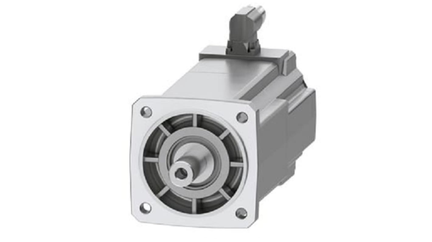 Siemens Servomotor, 10,8 Nm, 400 → 480 V, 3000 Umdrehungen pro Minute, 0,94 kW, 3Nm, 19mm