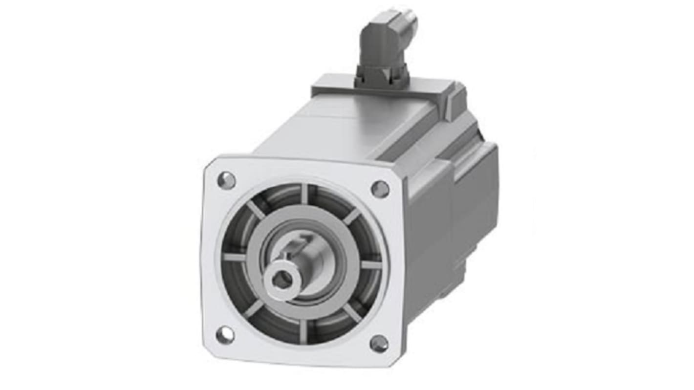 Siemens Servomotor, 10,8 Nm, 400 → 480 V, 3000 Umdrehungen pro Minute, 0,94 kW, 3Nm, 19mm