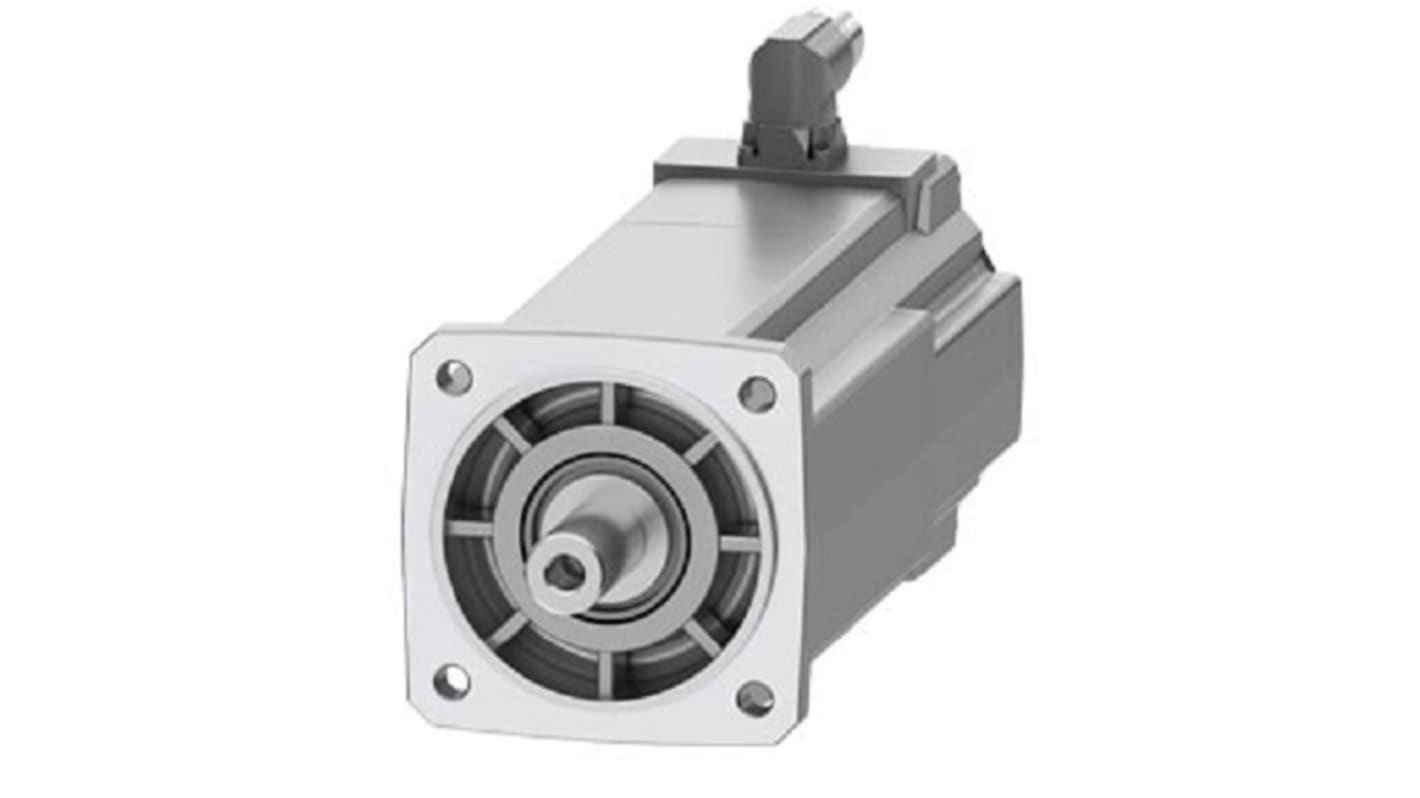 Siemens 400 → 480 V 1.45 kW Servo Motor, 3000 rpm, 15 Nm Max Output Torque, 19mm Shaft Diameter